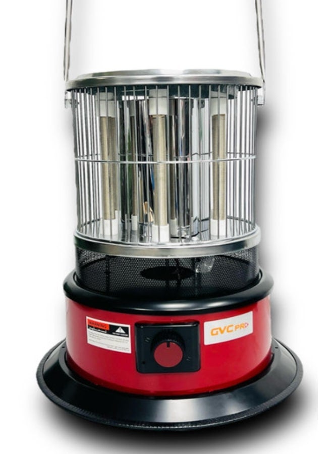 gvc pro Portable Electric Heater 2200 W GVHT-3001 Red  - Image 3
