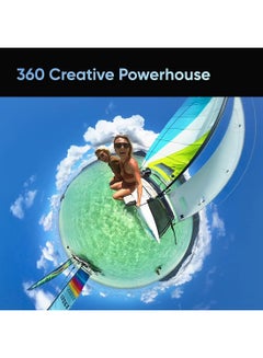 Insta360 X3-360 Degree Waterproof Action Camera With 1/2" Sensor, 5.7K 360, 72MP 360 Photos, Stabilisation, 2.29" Touch Screen, AI Editing, Live Streaming, Webcam, Voice Control With 64GB Memory Card  - Image 5