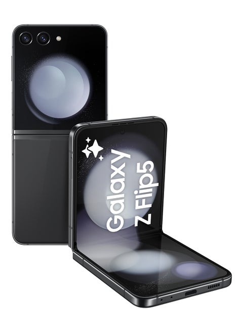 Galaxy Z Flip 5 Dual SIM Graphite/Gray 8GB RAM 256GB 5G - Middle East Version