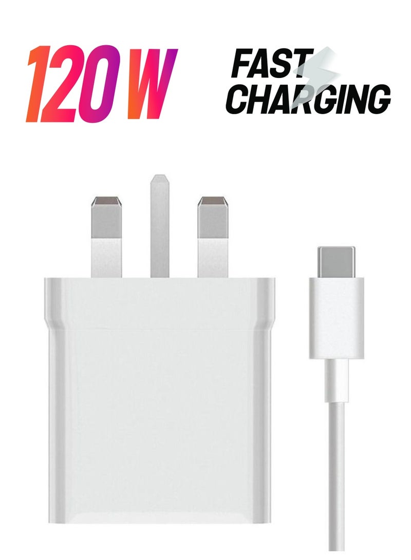 Xiaomi - 120W Charging Combo Type-A UK White - Image 1