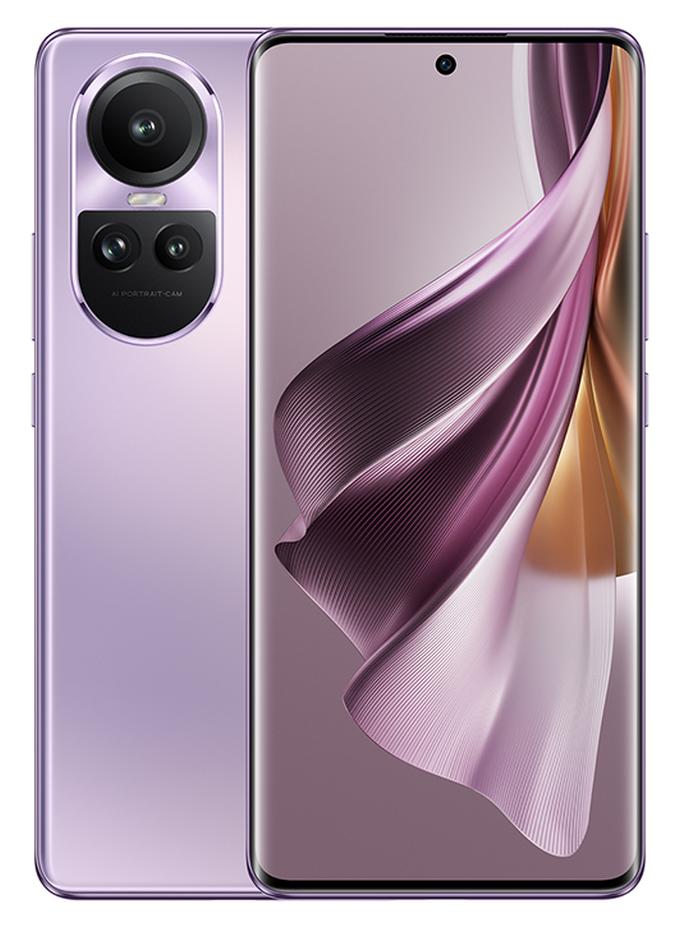 OPPO Reno 10 Pro 5G Dual SIM Glossy Purple 12GB RAM 256GB -Middle East Version - Image 1