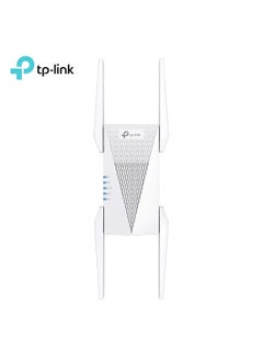 AXE5400 Wi-Fi 6E Range Extender Signal Booster for Home (RE815XE) - Tri-Band Wi-Fi Repeater, Internet Extender with Gigabit Ethernet Port, 6 GHz Band, APP Setup White