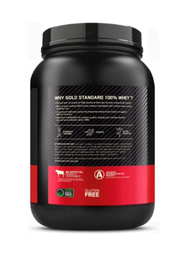 Optimum Nutrition - Gold Standard 100% Whey Protein Powder Primary Source Isolate, 24 Grams of Protein for Muscle Support and Recovery - Extreme Milk Chocolate, 2 Lbs, 28 Servings (907 Grams) - Image 1