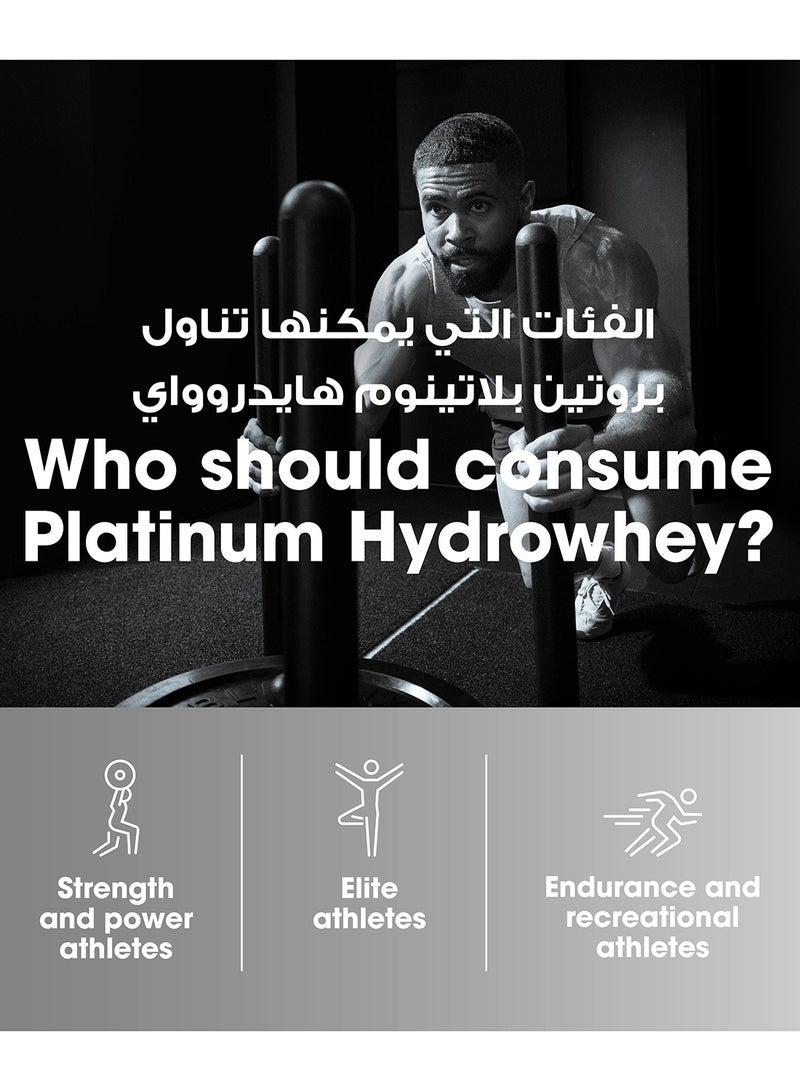 Optimum Nutrition - Platinum Hydrowhey Protein Powder, 30 Grams of Protein for Muscle Support & Recovery, 100% Hydrolyzed Whey Protein Isolate Powder - Turbo Chocolate, 3.61 Lbs , 40 Servings (1.64 KG) - Image 1