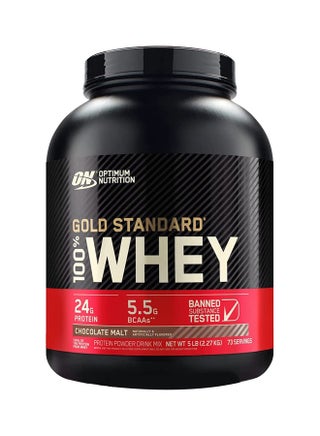 Gold Standard 100% Whey Protein Powder Primary Source Isolate, 24 Grams of Protein for Muscle Support and Recovery - Chocolate Malt, 5 Lbs, 73 Servings (2.27 KG) - pnsku/N53418658A/45/_/1698135328/5a9be418-2ee9-4443-9683-86b09d153011