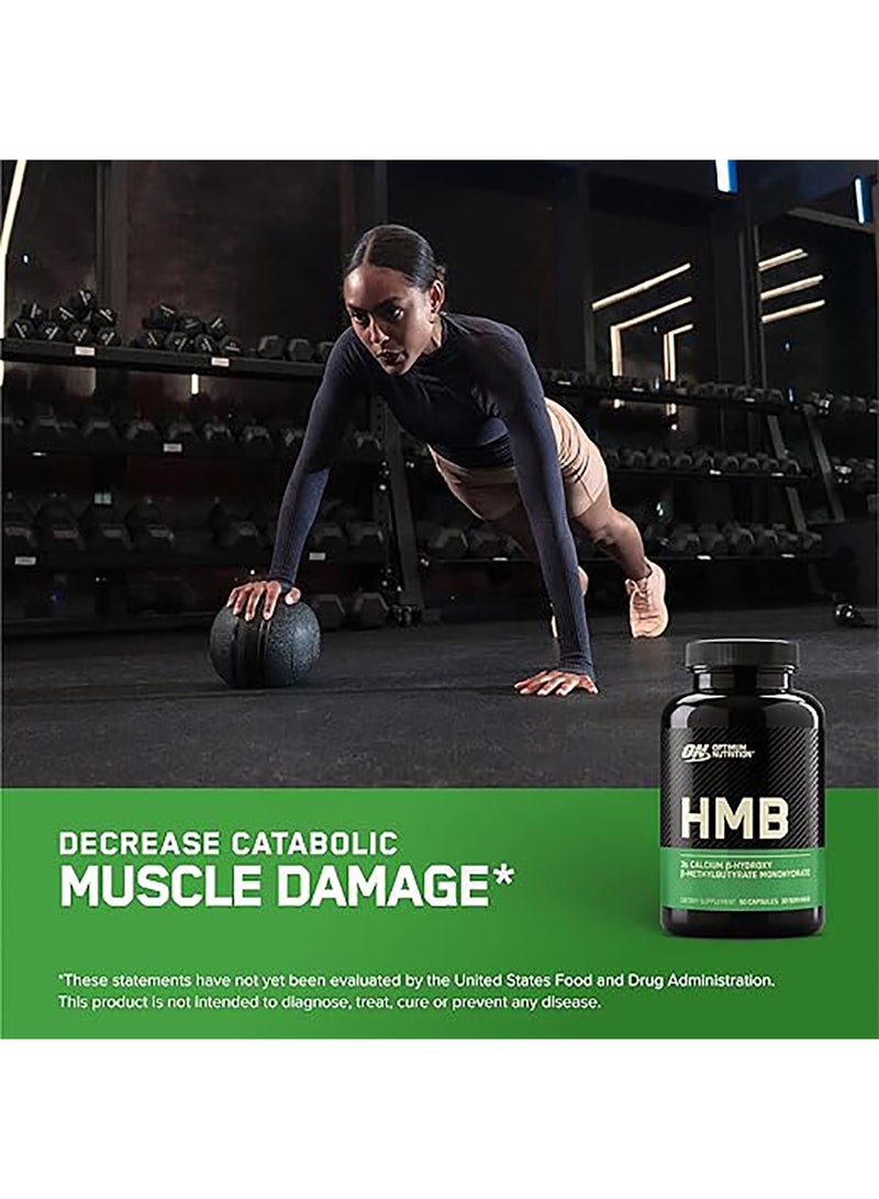 Optimum Nutrition - HMB, 90 Capsules, 30 Servings - Image 1