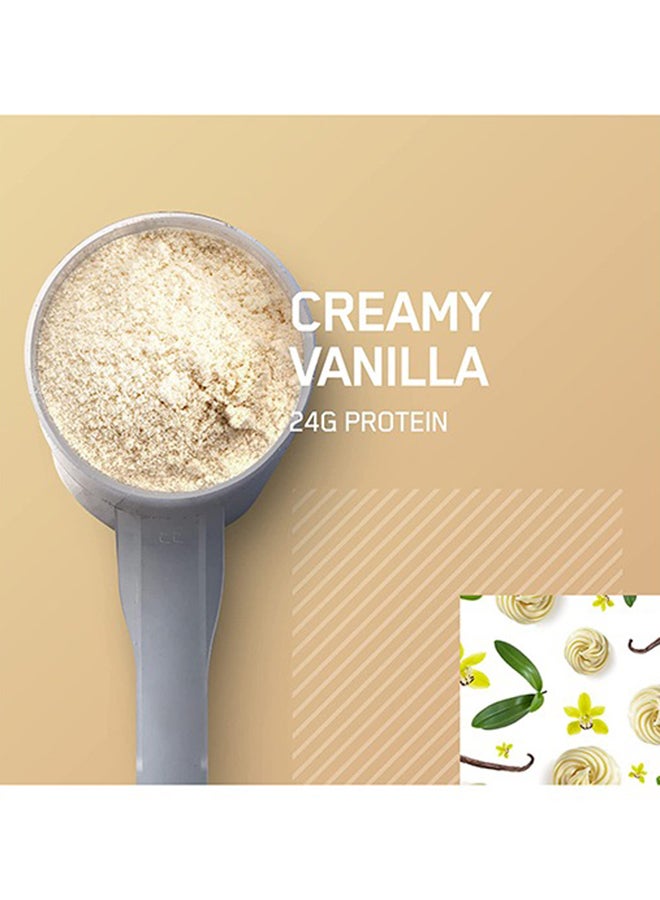 Optimum Nutrition Gold Standard 100% Micellar Casein Protein Powder, 24 Grams of Protein, Slow Digesting, Helps Keep You Full, Overnight Muscle Recovery - Creamy Vanilla, 3.86 Lbs, 53 Servings (1.75 KG)  - Image 4