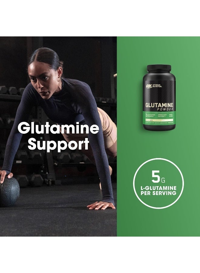 Optimum Nutrition L-Glutamine Muscle Recovery Powder - Unflavoured, 300 Grams, 58 Servings - Image 3