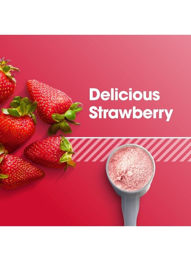 Optimum Nutrition Gold Standard 100% Whey Protein Powder Primary Source Isolate, 24 Grams of Protein for Muscle Support and Recovery - Delicious Strawberry, 10 Lbs, 146 Servings (4.53 KG) - Image 2