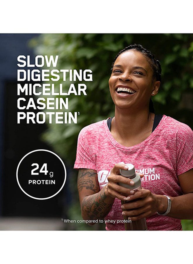 Optimum Nutrition - Gold Standard 100% Micellar Casein Protein Powder, 24 Grams of Protein, Slow Digesting, Helps Keep You Full, Overnight Muscle Recovery - Chocolate Supreme, 3.97 Lbs, 53 Servings (1.8 KG) - Image 1