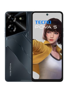 TECNO Pova 5 Dual SIM Mecha Black 8GB RAM 256GB 4G - Middle East Version  - Image 1