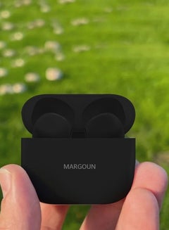 MARGOUN Wireless Bluetooth In Ear Headphones Noise Reduction Auto Pairing Touch Control Headphones Black  - Image 2
