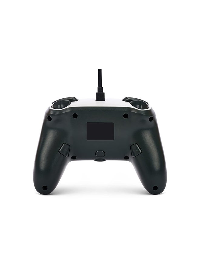 PowerA PowerA Enhanced Wired Gaming Controller for Nintendo Switch or Nintendo Switch OLED, Bob-omb Blast, White  - Image 3
