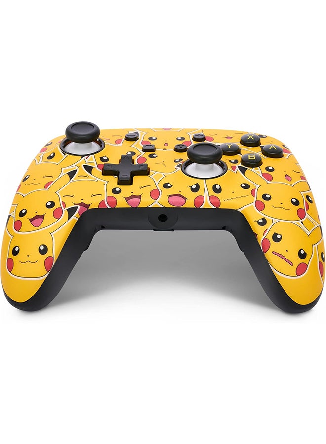باور أيه - وحدة التحكم السلكية المحسنة PowerA لجهاز Nintendo Switch - Pikachu Moods - Image 1