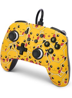 باور أيه وحدة التحكم السلكية المحسنة PowerA لجهاز Nintendo Switch - Pikachu Moods  - Image 5