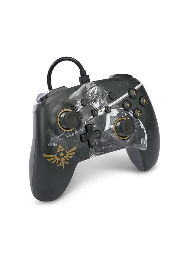 باور أيه - وحدة التحكم السلكية المحسنة PowerA لجهاز Nintendo Switch - رابط جاهز للمعركة - Image 1