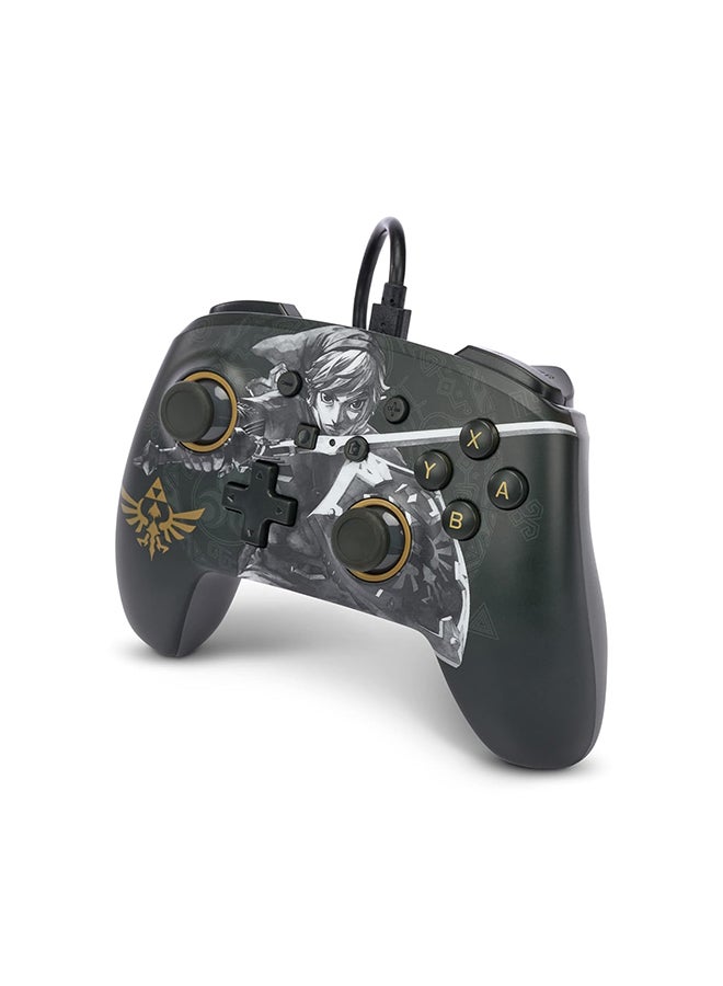 باور أيه - وحدة التحكم السلكية المحسنة PowerA لجهاز Nintendo Switch - رابط جاهز للمعركة - Image 1