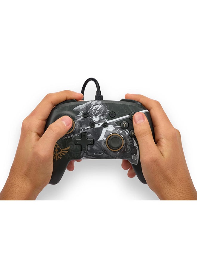 باور أيه - وحدة التحكم السلكية المحسنة PowerA لجهاز Nintendo Switch - رابط جاهز للمعركة - Image 1