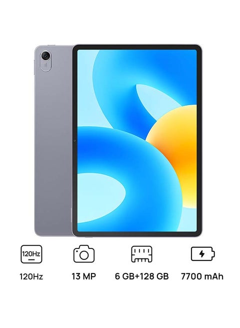 جهاز لوحي MatePad مقاس 11.5 بوصة، باللون الرمادي، وذاكرة الوصول العشوائي (RAM) سعة 6 جيجابايت، وسعة 128 جيجابايت، وواي فاي - إصدار الشرق الأوسط