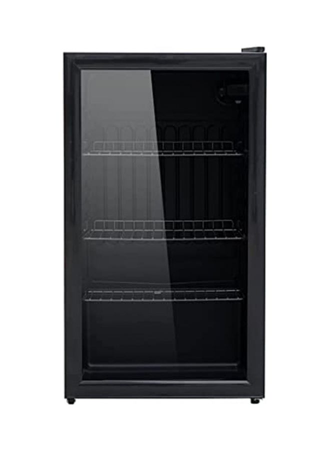 دانسات ثلاجة عرض بباب زجاجي 73.0 لتر D160SC22 أسود 73 L D160SC22  - Image 2