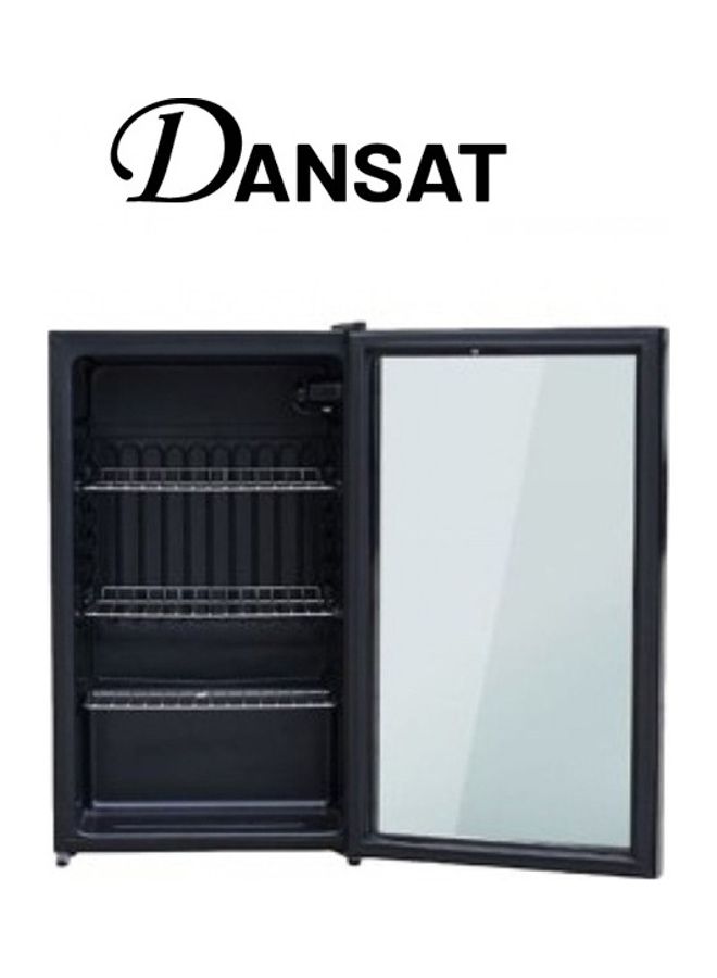 دانسات ثلاجة عرض بباب زجاجي 73.0 لتر D160SC22 أسود 73 L D160SC22  - Image 4