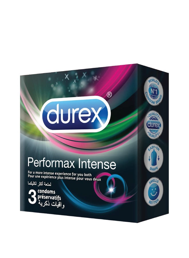 Durex Performax Intense Pack of 3 