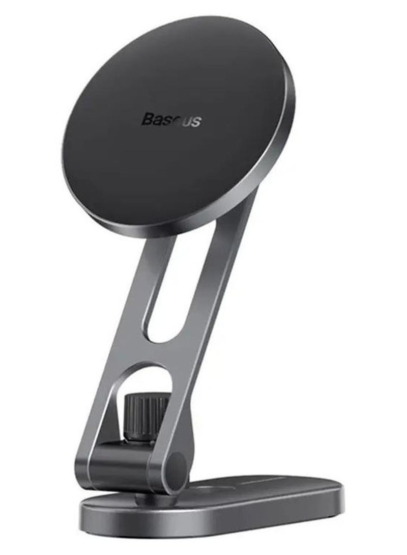 بيسوس حامل هاتف مغناطيسي للسيارة، حامل معدني للسيارة، Magsafe متوافق مع iPhone 15 Pro، iPhone 15 Pro Max، iPhone 15 Plus، سلسلة 14/13/12 للوحة القيادة ووحدة التحكم المركزية وأي سطح مستو - Image 1