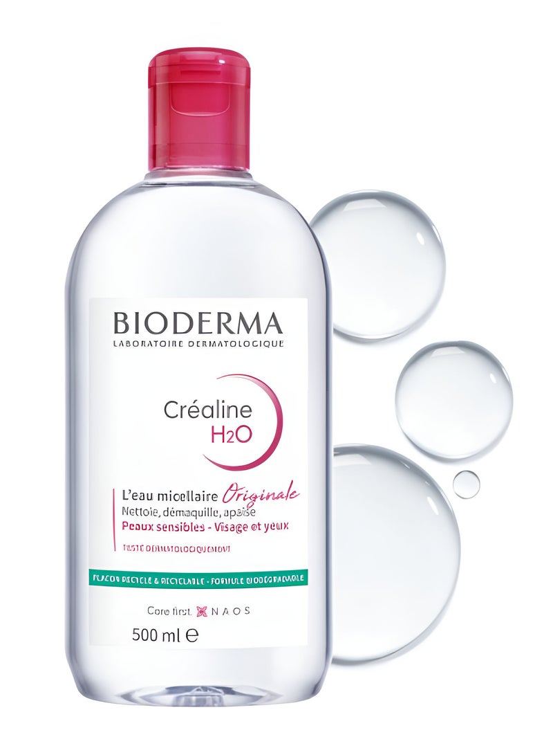 Bioderma Sensibo H2O Micellar Water Makeup Remover 500ml Clear 500ml - Image 2