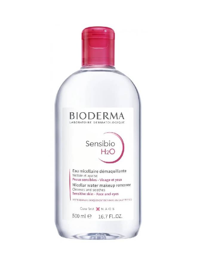 Bioderma Sensibo H2O Micellar Water Makeup Remover 500ml Clear 500ml - Image 1