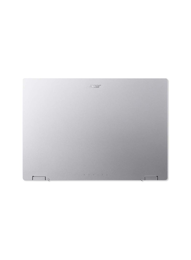 Acer - Aspire 3 Spin 14 Convertible Notebook With 14-Inch Display, Core i3-N305 Processor/8GB LPDDR5 RAM/128GB SSD Storage/Intel UHD Graphics/Windows 11 English/Arabic Pure Silver - Image 1