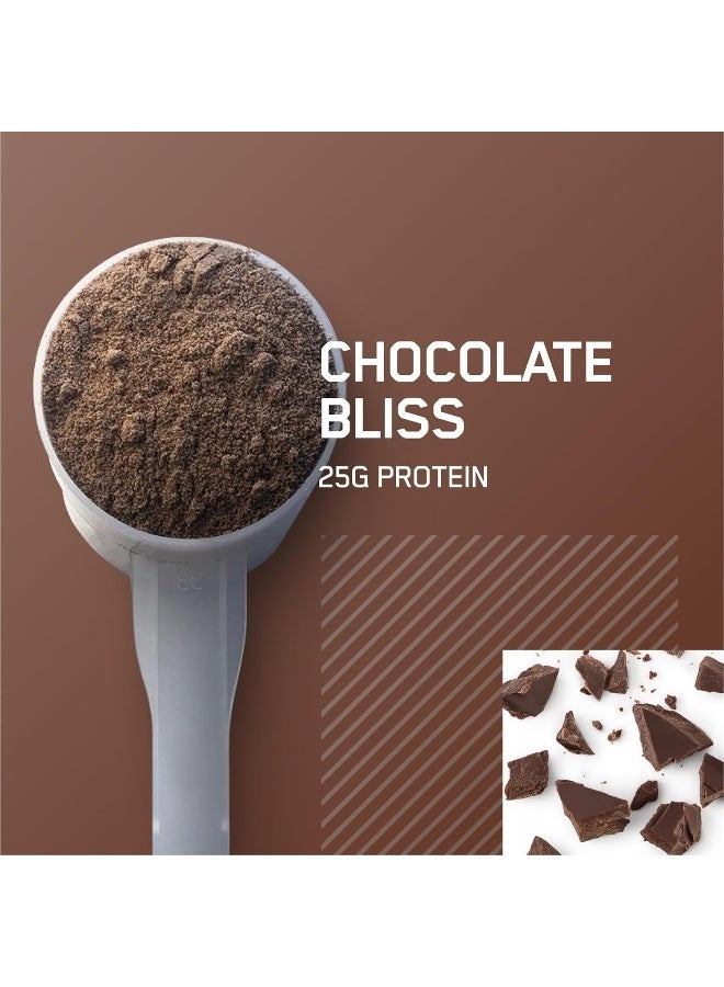 Optimum Nutrition Gold Standard 100% Isolate, 25 Grams of Protein, Hydrolyzed And Ultra-Filtered Whey Protein Isolate - Chocolate Bliss, 1.64 Lbs, 24 Servings (744 G) - Image 2