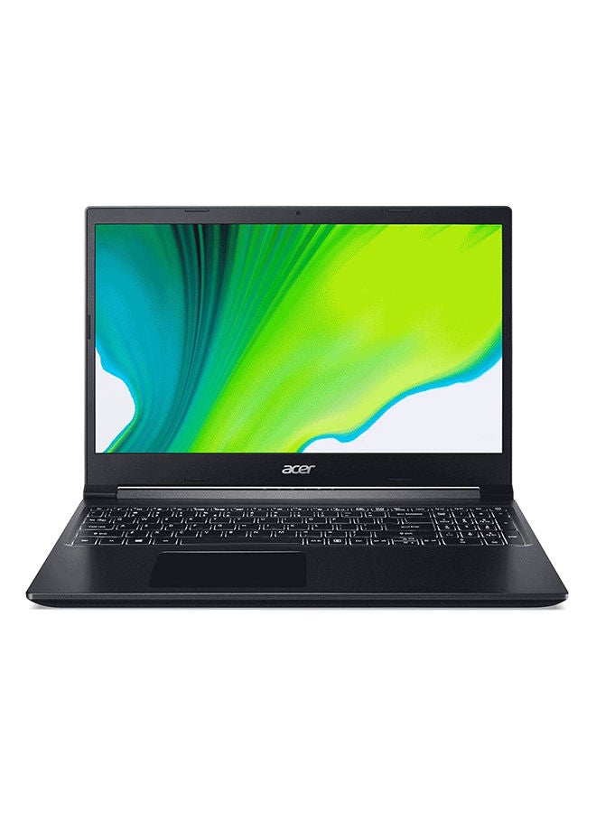 Acer - ASPIRE 7 A715-76G-58FT Gaming Notebook With 15.6-Inch FHD Display, Core i5-12450H Processor/8GB DDR4 RAM/512GB SSD Storage/4GB Nvidia RTX3050 Graphics/Windows 11 Home- English/Arabic Charcoal Black - Image 1