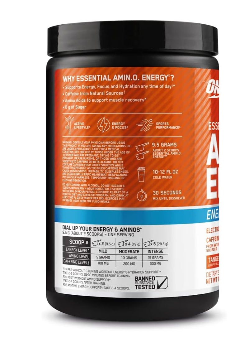 Optimum Nutrition Amino Energy Plus Electrolytes Powder 30 Servings - Image 2