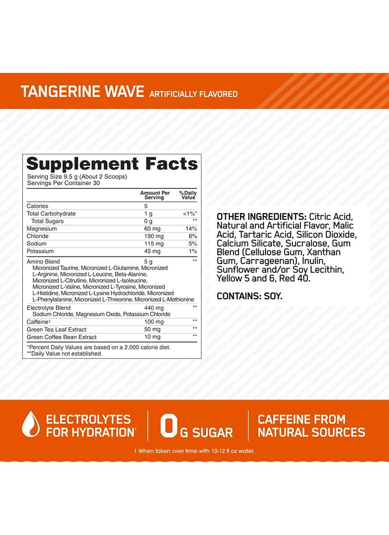 Optimum Nutrition Amino Energy Plus Electrolytes Powder 30 Servings - Image 5