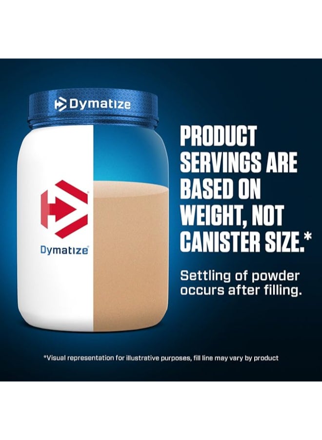 Dymatize Elite Casein Protein Powder, Slow Absorbing with Muscle Building Amino Acids, 100% Micellar Casein, 25g Protein, 5.4g BCAAs & 2.3g Leucine, Helps Overnight Recovery, Smooth Vanilla, 4 Pound - Image 2