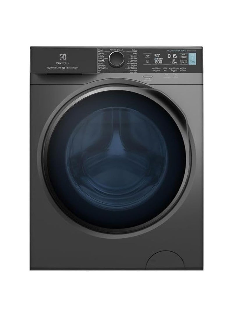 Electrolux Premium Washer Dryer 7/5 KG with 12 Programs, Eco-Inverter Fully Automatic Front Load Washing & Drying Combo Machine, High Energy Efficient, Hygienic Care/SensiCare/Delay Start 7 kg EWW7024M3SB Onyx Dark Silver - Image 1