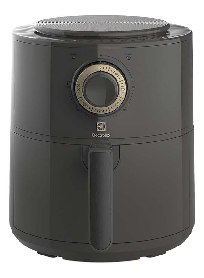 Electrolux - 3L Compact Air Fryer With Timer And Temperature Control For Frying Without Oil, Roasting, Grilling And Baking, Rapid Hot Air Technology, Dishwasher Safe Detachable Basket For Easy Cleaning 3 L 1350 W E6AF1-220K Pebble Grey - Image 1