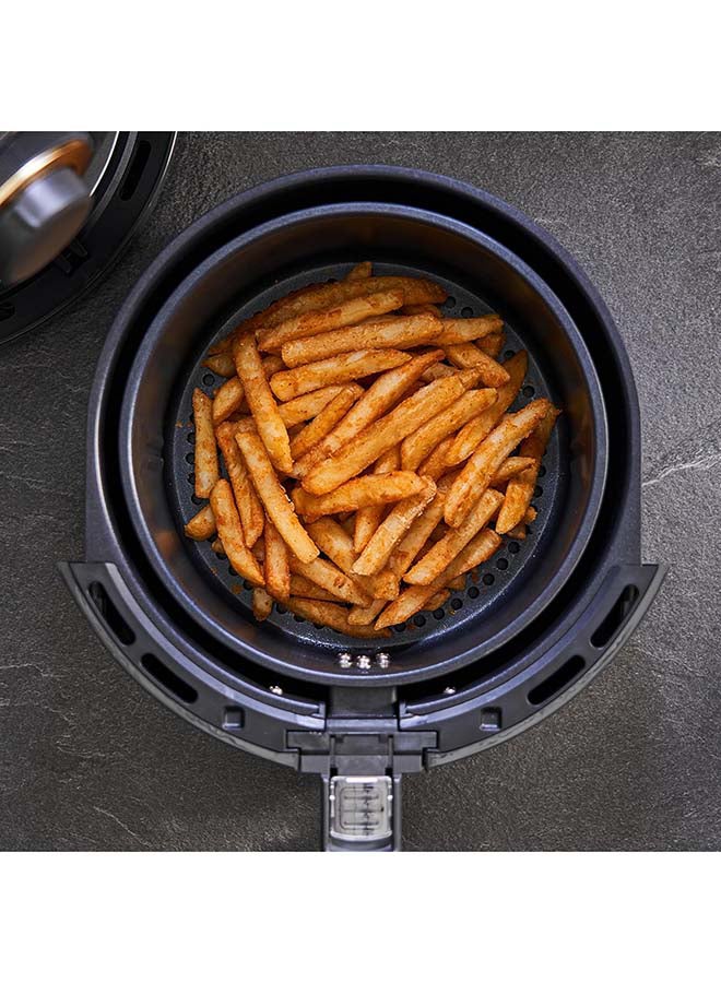 Electrolux - 3L Compact Air Fryer With Timer And Temperature Control For Frying Without Oil, Roasting, Grilling And Baking, Rapid Hot Air Technology, Dishwasher Safe Detachable Basket For Easy Cleaning 3 L 1350 W E6AF1-220K Pebble Grey - Image 1