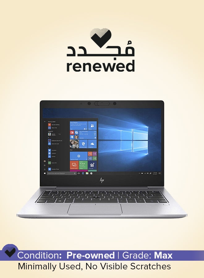 HP Renewed - 830 G6 Business Laptop With 12.5-Inch Display,Intel Core i5 Processor/8th Generation/16GB RAM/512 GB SSD/Windows 10 Pro English Silver  - Image 1