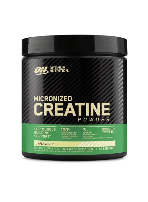 Micronized Creatine Monohydrate Powder 300g Unflavour
