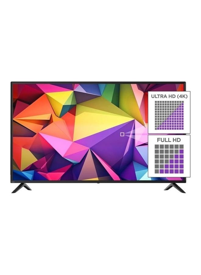 دانسات - تلفزيون ذكي أندرويد مقاس 75 بوصة فائق الدقة 4K مع حامل حائط DTD75BU أسود DTD75BU - Image 1