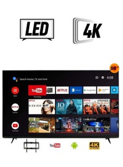 دانسات تلفزيون 4K ذكي 50 بوصة بشاشة بدون إطار  - Image 1