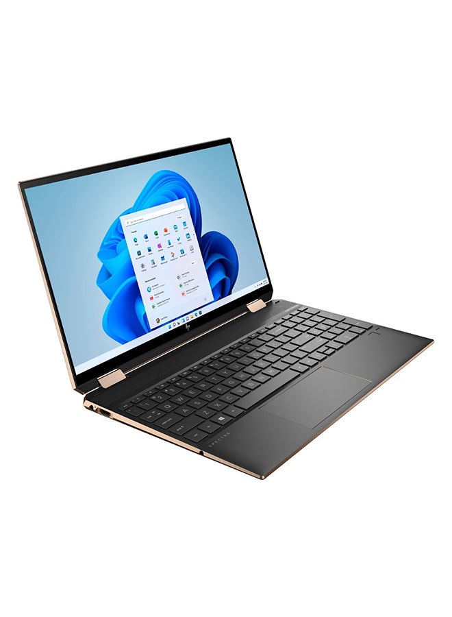 HP Renewed - Spectre x360 2-in-1 Laptop With 15.6-Inch 4K UHD Touch-Screen Display,Intel Core i7/16GB Memory/512GB SSD + 32GB Nightfall English/Arabic Nightfall Black  - Image 3