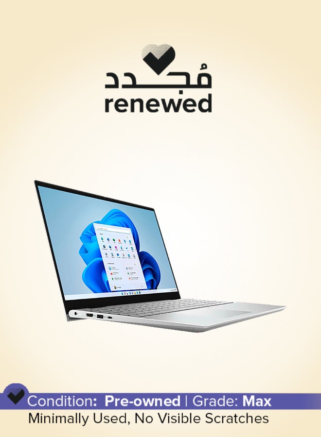 DELL Renewed - Inspiron 7000 2-in-1 Laptop With 15.6-Inch FHD Touch-Screen Display,Intel Core i7/16GB Memory/512GB SSD + 32GB Optane English/Arabic Silver - Image 1