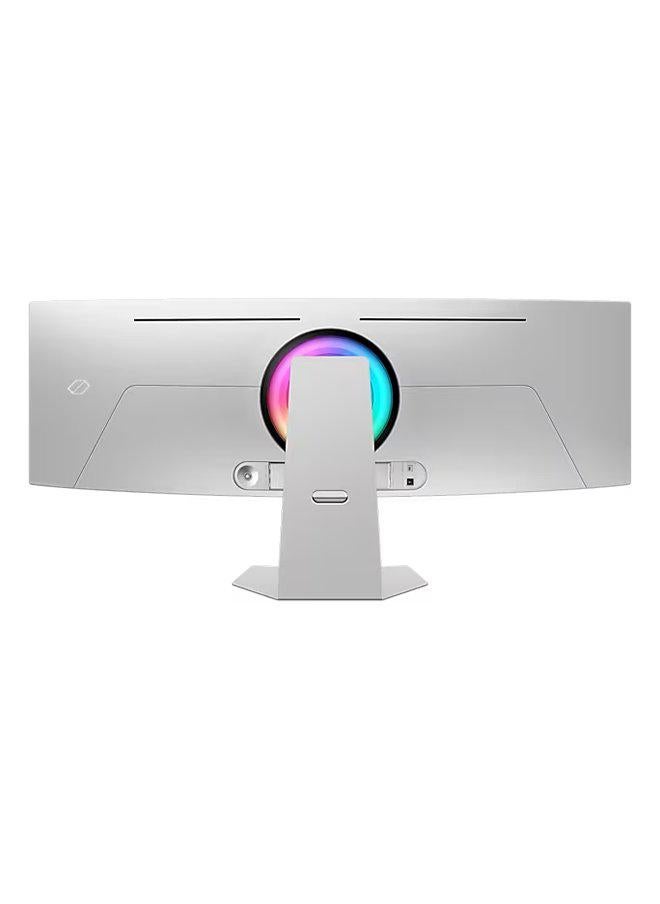 Samsung 49" Inch Odyssey OLED UltraWide 240Hz 0.03ms Gaming Monitor, Gaming Hub, Tizen, 1800R, FreeSync Premium Pro, Adaptive-Sync, Remote Access, Bixby, Game Bar 2.0 & Adaptive Sound Pro (5W x 2ch) G9 G95SC Silver - Image 3