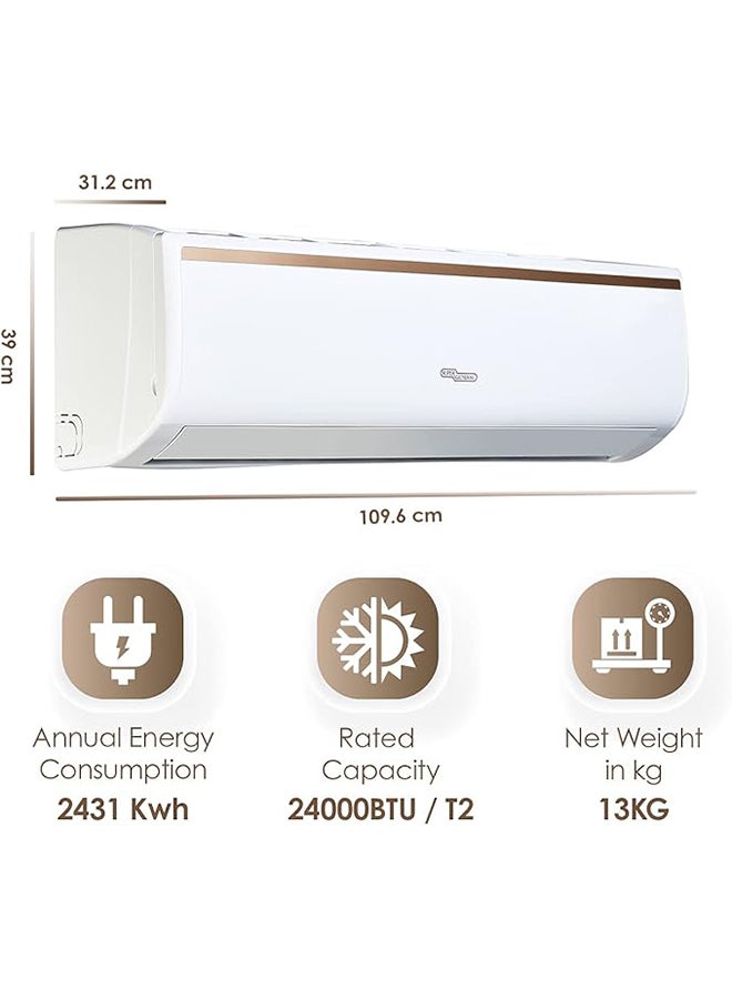 SUPER GENERAL Split Air Conditioner SGS249AE White  - Image 2