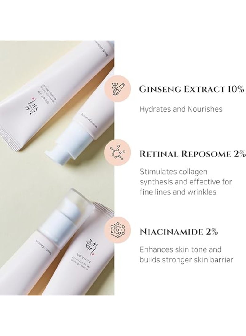 Beauty of Joseon Revive Eye Serum with Retinal Niacinamide Peptide Correction for Puffy Eye Bags Fine Lines Dark Circles Wrinkles, Korean Skin Care 30ml, 1 fl.oz 30ml  - Image 2