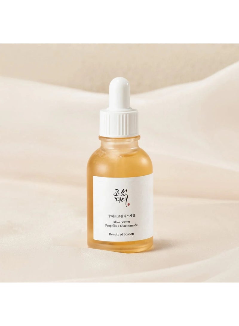 Beauty of Joseon - Glow Serum Propolis and Niacinamide Hydrating Facial Soothing Moisturizer for Irritate, Uneven Skin Tone, Korean Skin Care 30ml, 1 fl.oz 30ml - Image 1