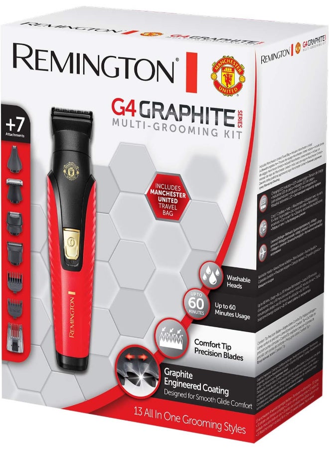 REMINGTON - Man Utd G4 Graphite S Groomer REPG4005 - Image 1