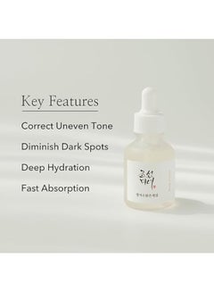 Beauty of Joseon Glow Deep Serum Rice Alpha-Arbutin, Dark Spot Discoloration Correction for Uneven Dull Skin Tone, Daily Korean Skin Care for Men and Women 30ml, 1 fl.oz 30ml  - Image 3